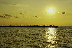 Sunset over Lake